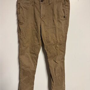 American Eagle Outfitters Tan Slim Chino Pants